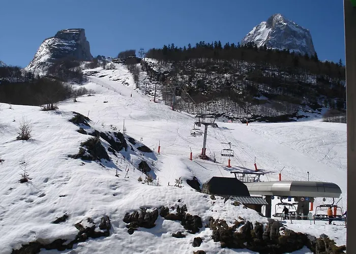 2/3 Pers, Au Cœur De Gourette, Proche Des Pistes Et Commodités - Fr-1-400-17 Gourette